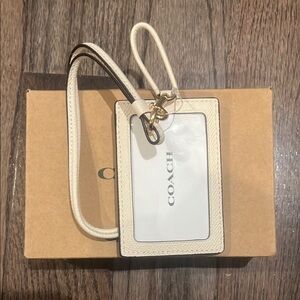 Coach Leather ID Holder